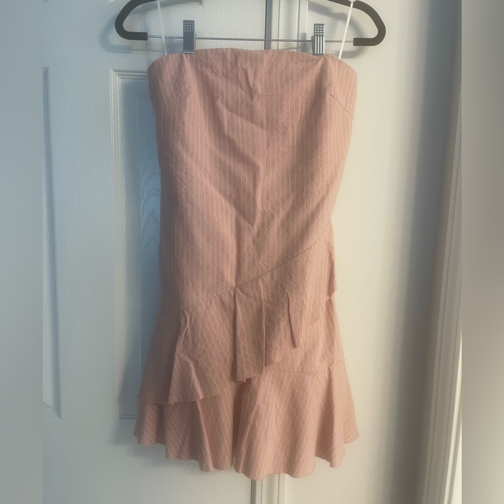 Strapless pink Dress